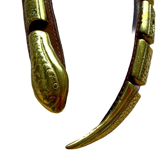 Vintage Snake Leather Belt - Picture 3 of 12